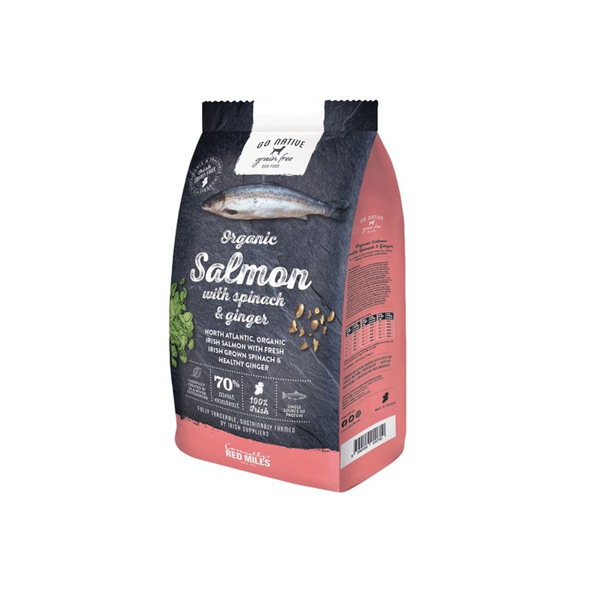 Go Native kuivtoit koertele lõhe, spinati ja ingveriga, 800 g - Tootepilt