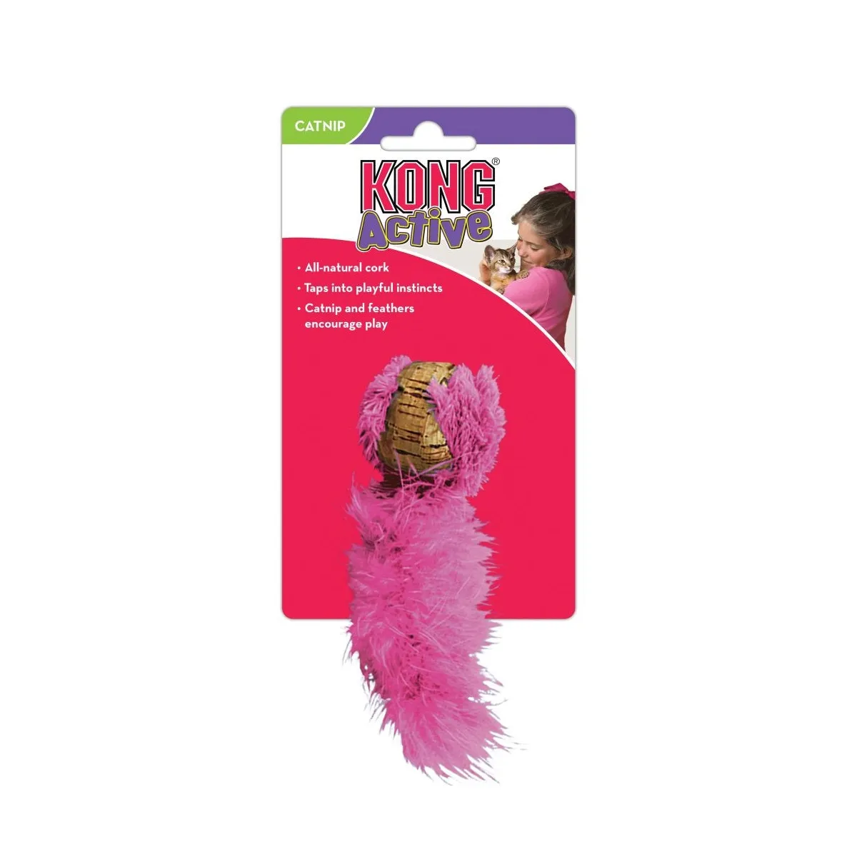 KONG Active Cork Ball kassi mänguasi - Tootepilt