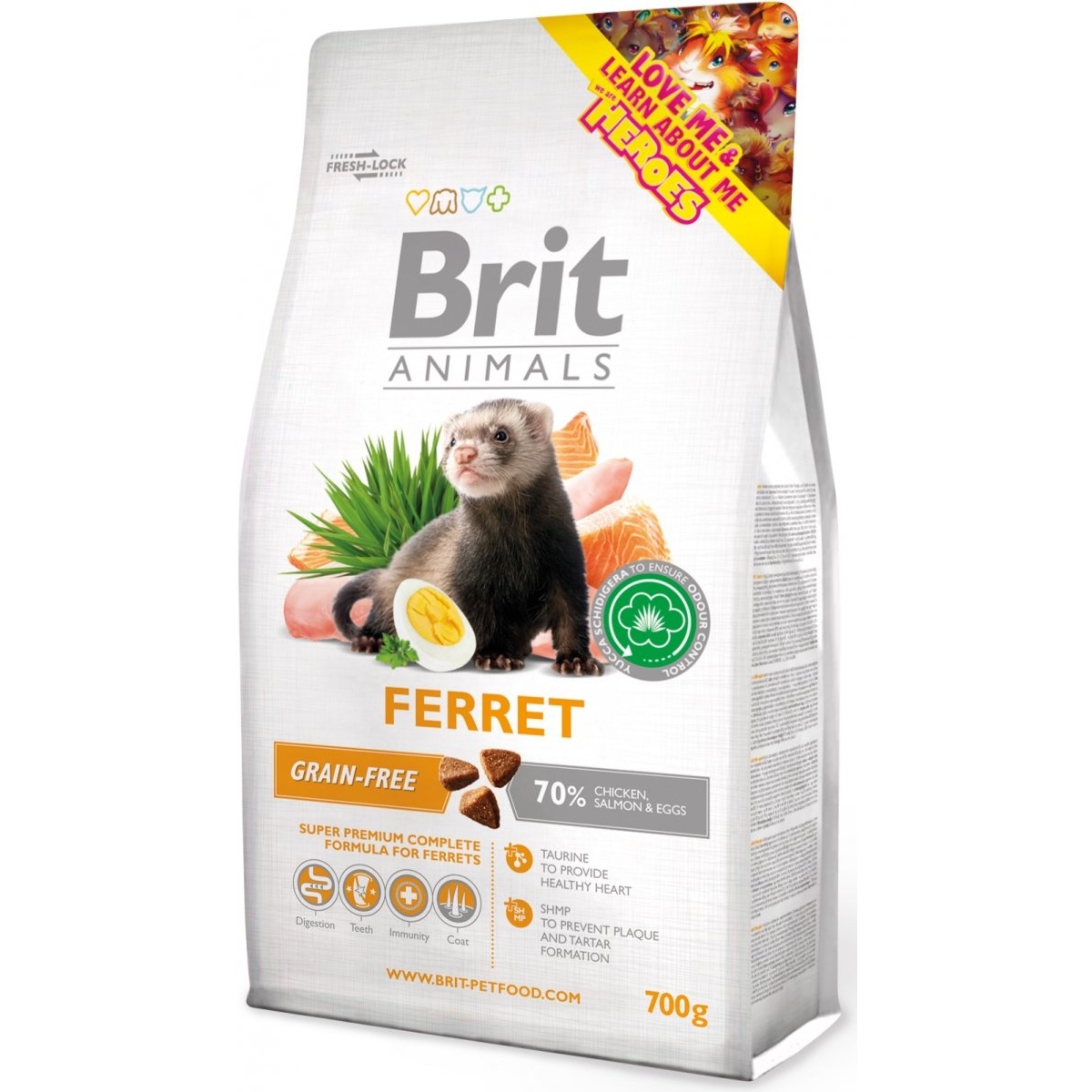 Brit Animals tuhkru täissööt 700 g