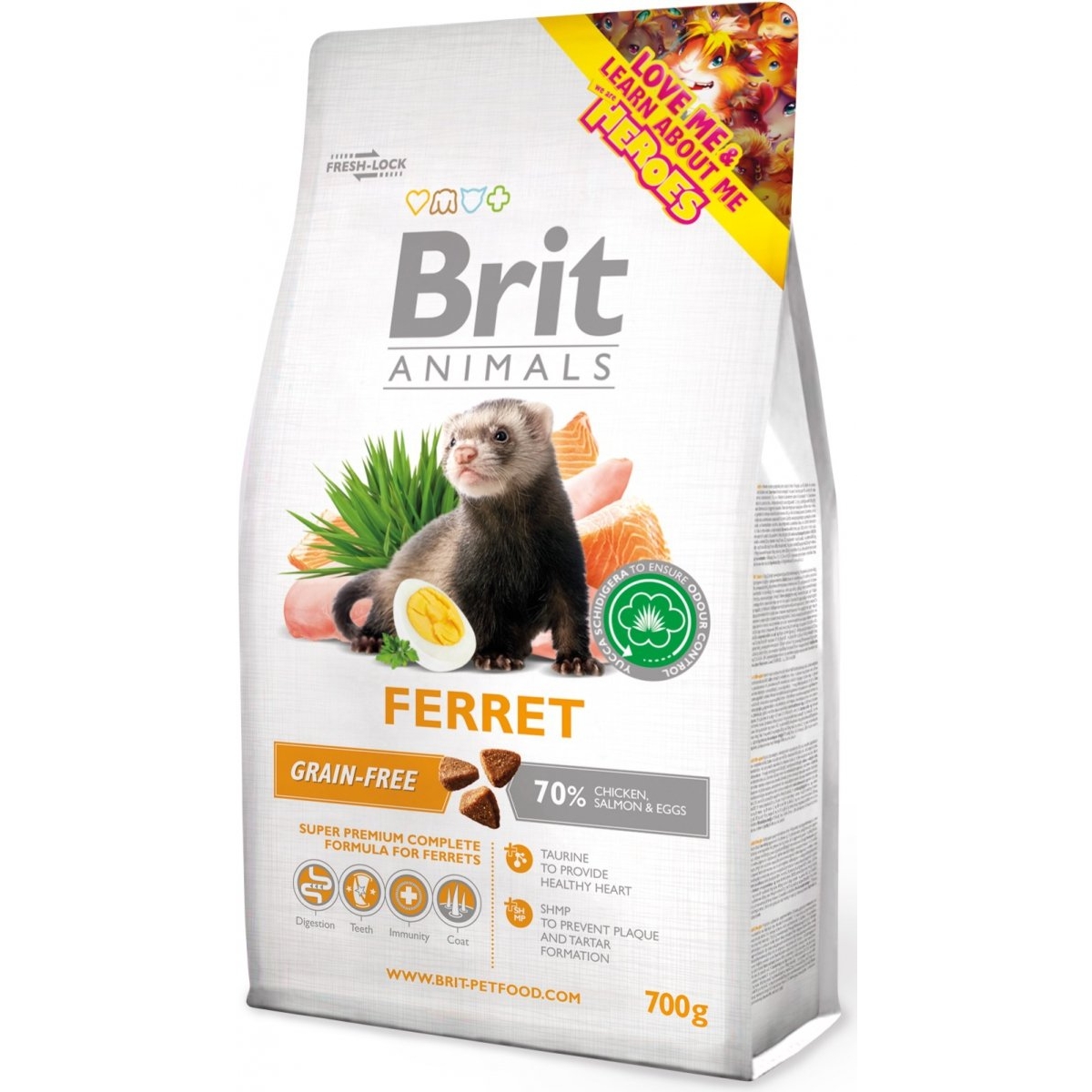 Brit Animals tuhkru täissööt 700 g - Tootepilt