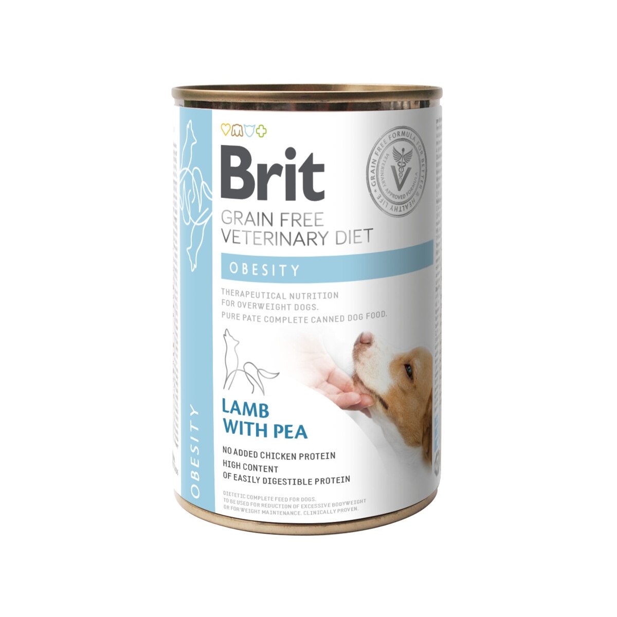 Brit GF Obesity erisööt, konserv koerale, 400 g - Tootepilt