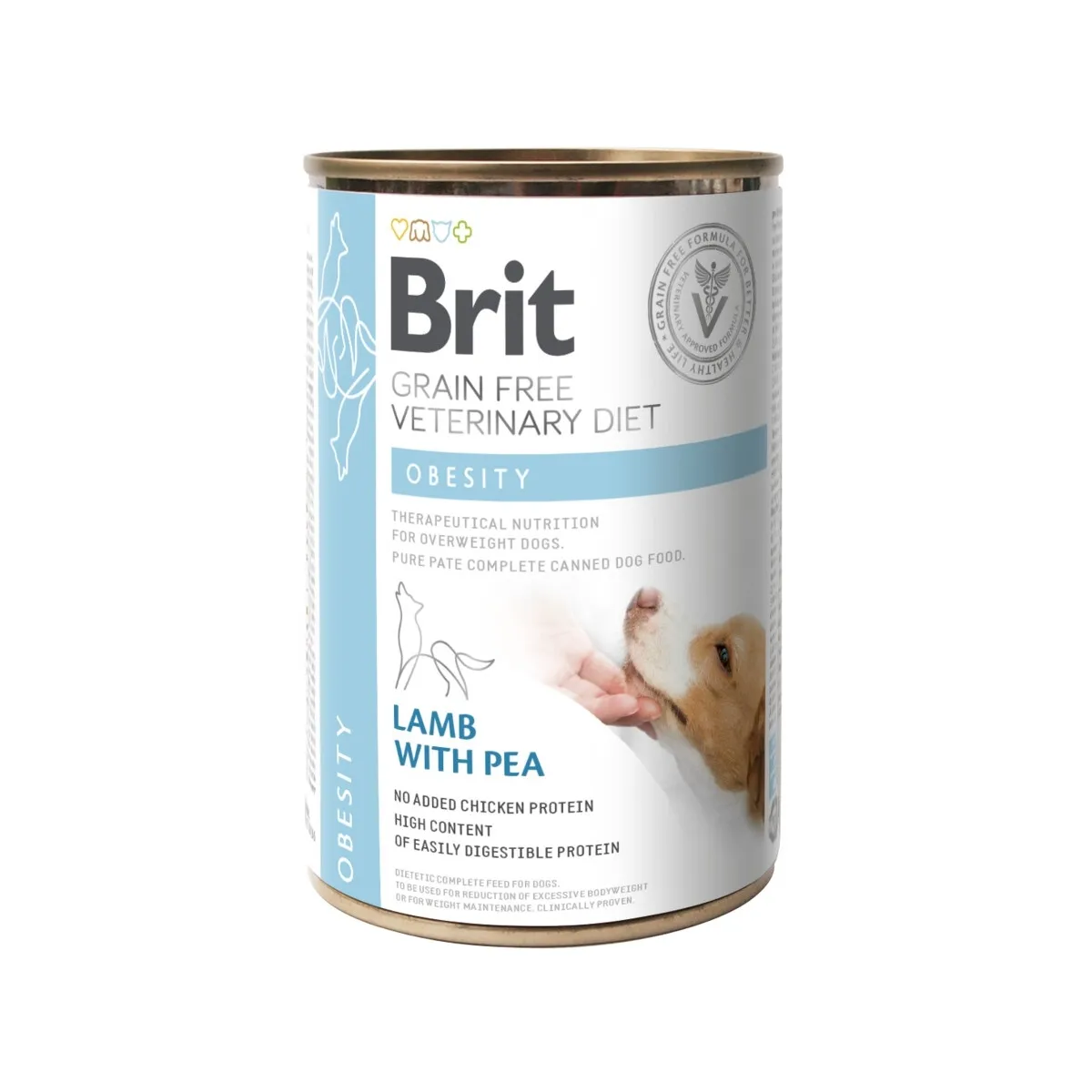 Brit GF Obesity erisööt, konserv koerale, 400 g - Tootepilt