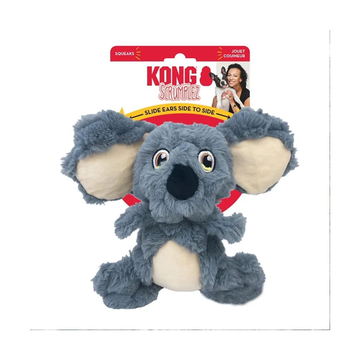 KONG Scrumplez Koala koera mänguasi, M - Tootepilt