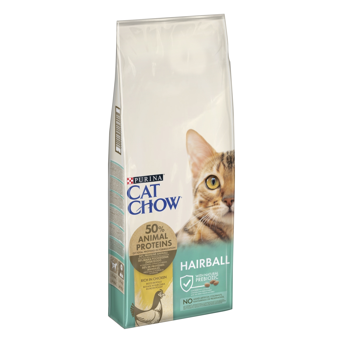 Cat Chow karvapallivastane kassitoit 15 kg