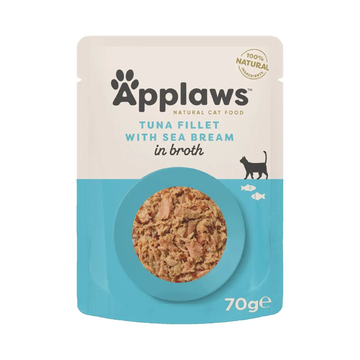 Applaws kassi einekotike, tuunikala/merikoger, 70 g - Tootepilt