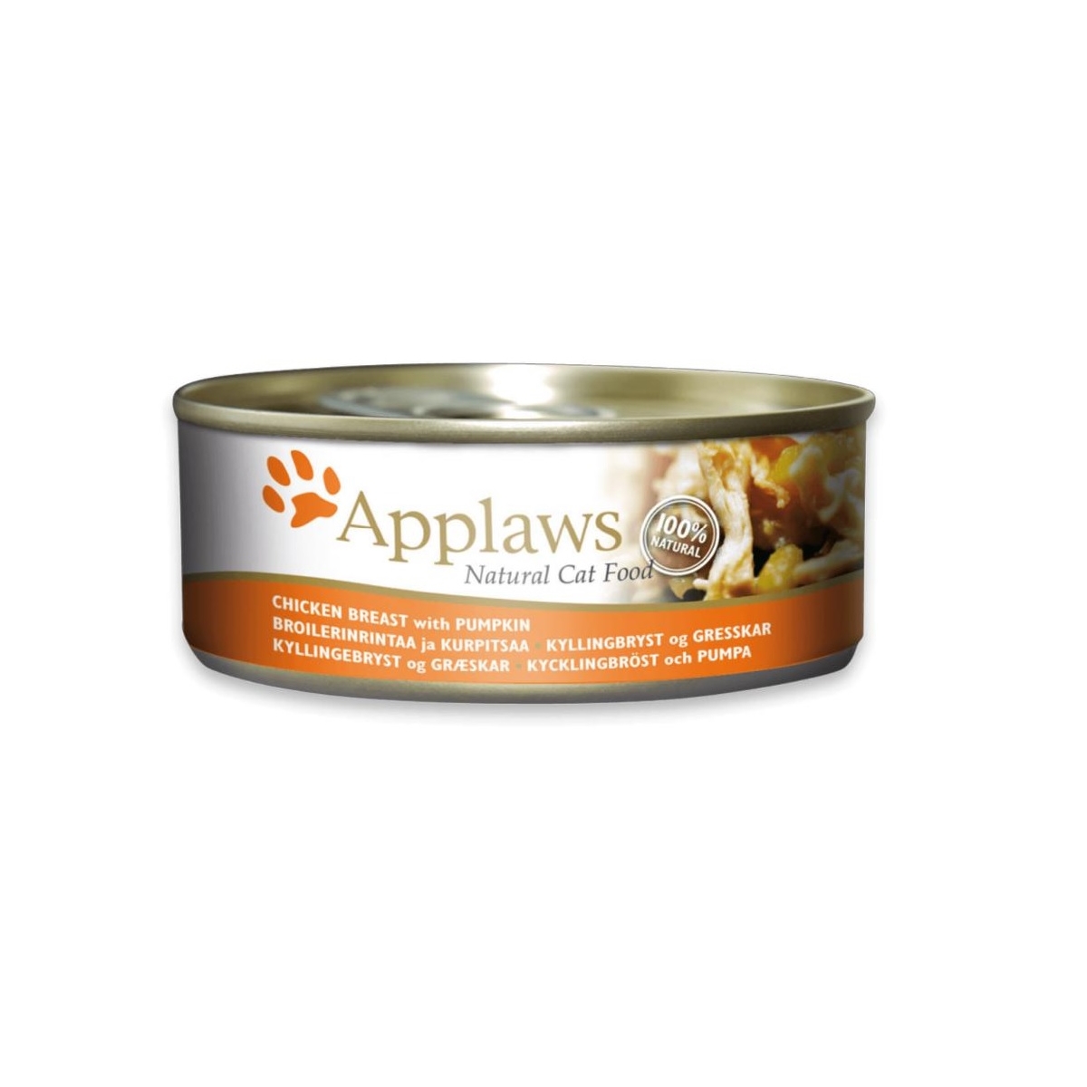 Applaws konserv kassidele, kana ja kõrvitsaga, 70 g