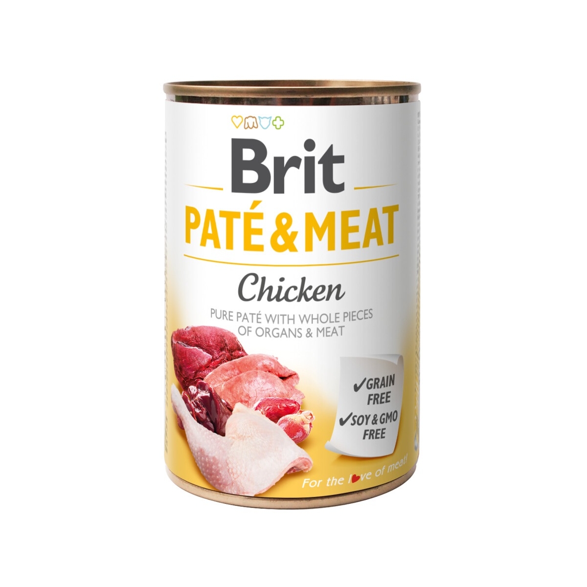 Brit Care Pate & Meat koerakonserv, kana, 400 g - Tootepilt