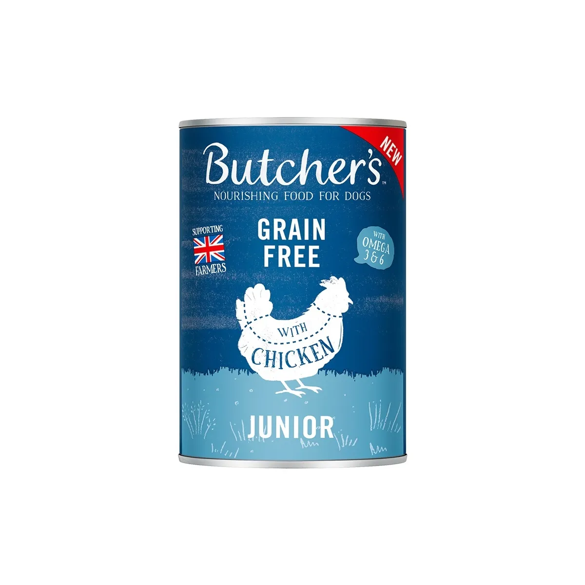 Butcher's koera konserv Original kanatükkidega junior 400g - Tootepilt