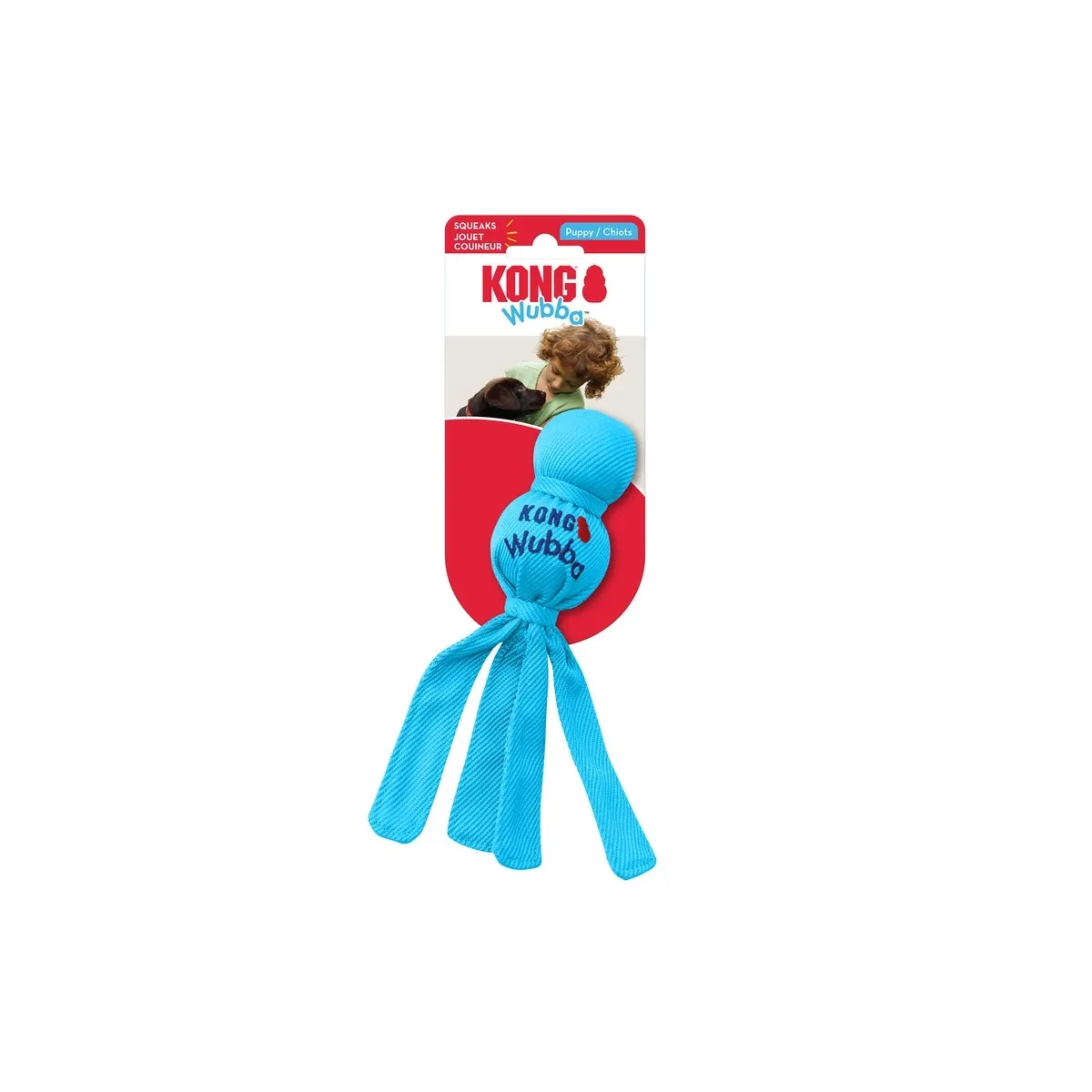 KONG Wubba Puppy mänguasi kutsikatele - Tootepilt 1