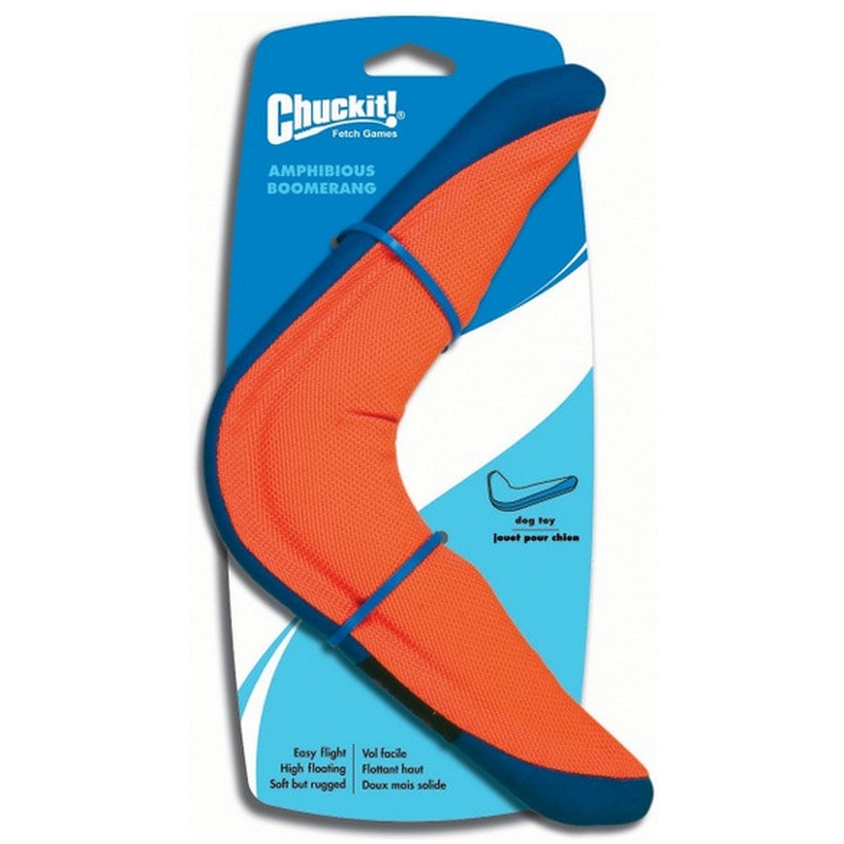 Chuckit Amphibious Boomerang M, koera mänguasi, värvivalik