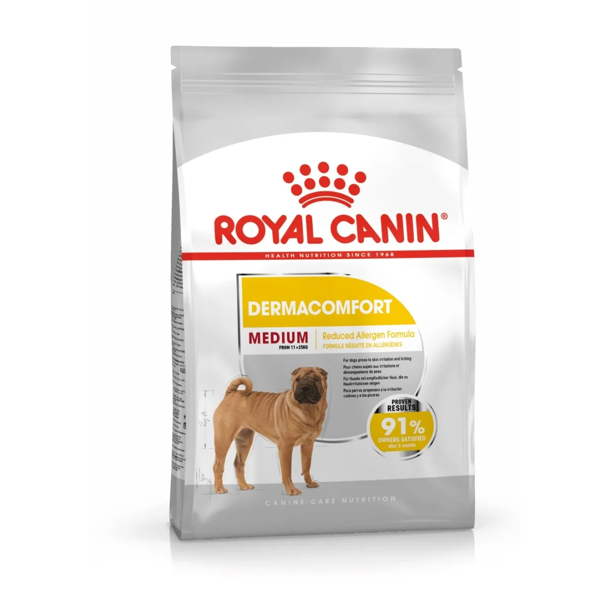 Royal Canin Dermac. kuivtoit keskmist kasvu koertele 3 kg