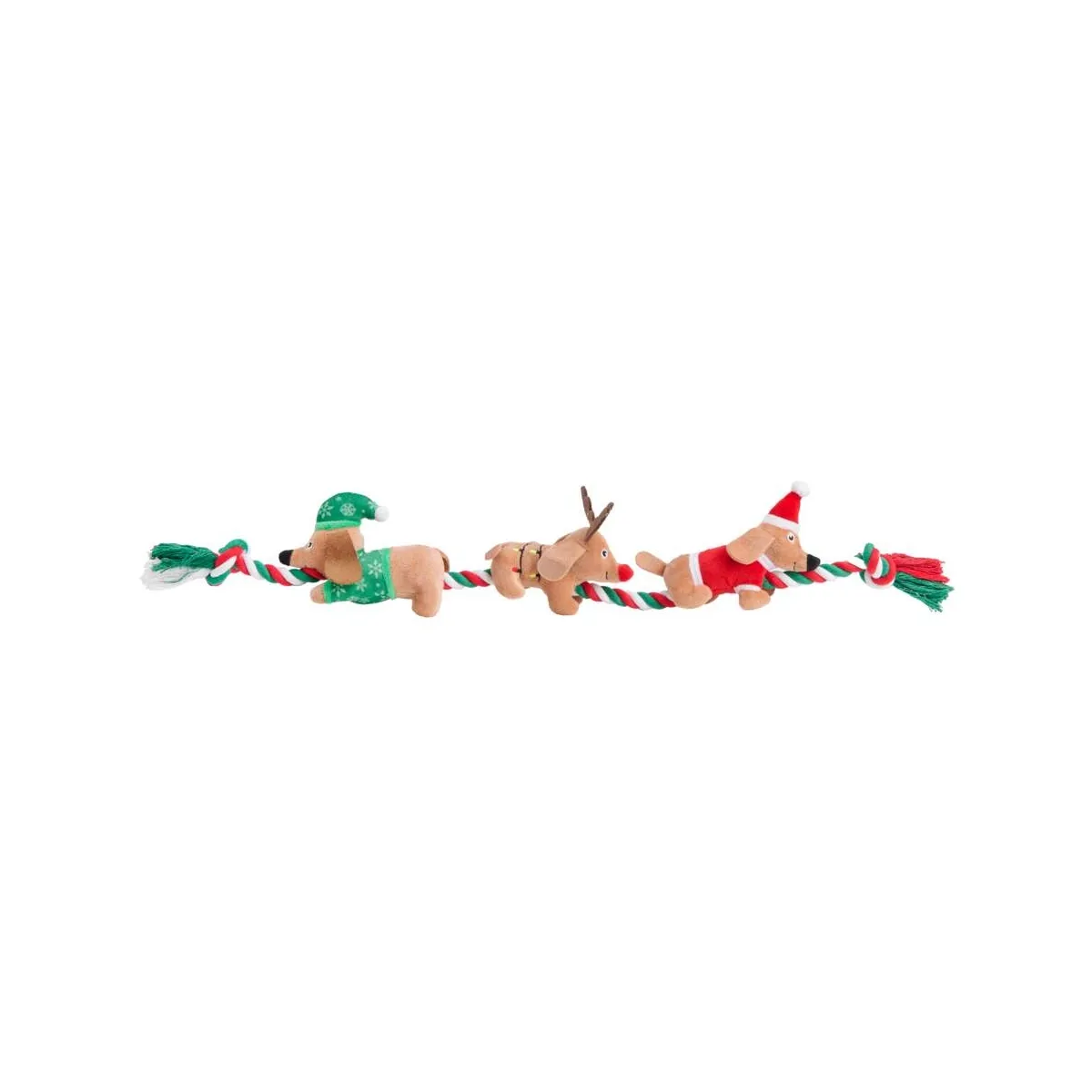 Little & Bigger koera mänguasi, Seasons Classics taksid nööriga, 64 cm - Tootepilt