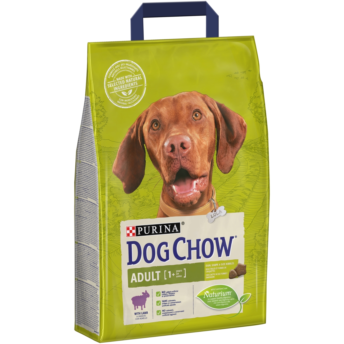 Dog Chow koeratoit täiskasvanud koerale, lambaga 2,5 kg