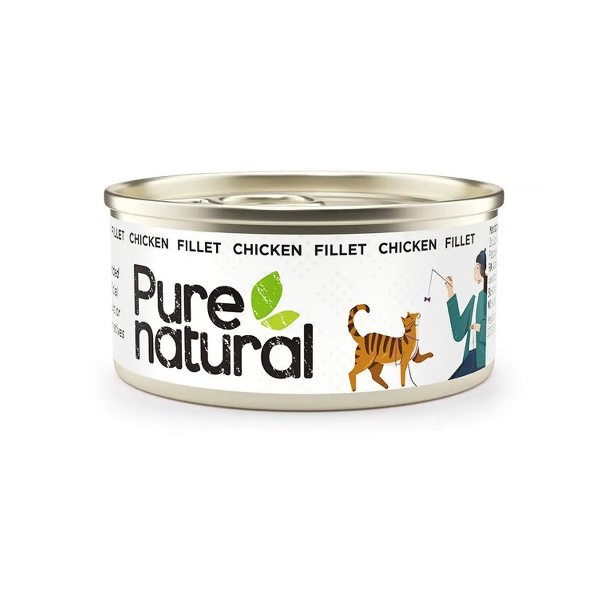 Purenatural kassi konserv, kana, 70 g - Tootepilt