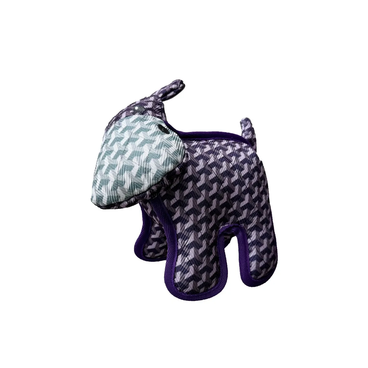 Bark-a-Boo koera mänguasi Tuffbeastz 3D Jõehobu, 19 x 20 x 13 cm - Tootepilt