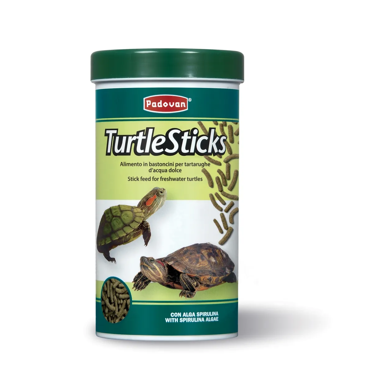 Padovan Turtle Sticks kilpkonna täistoit 80 G/250 ml - Tootepilt