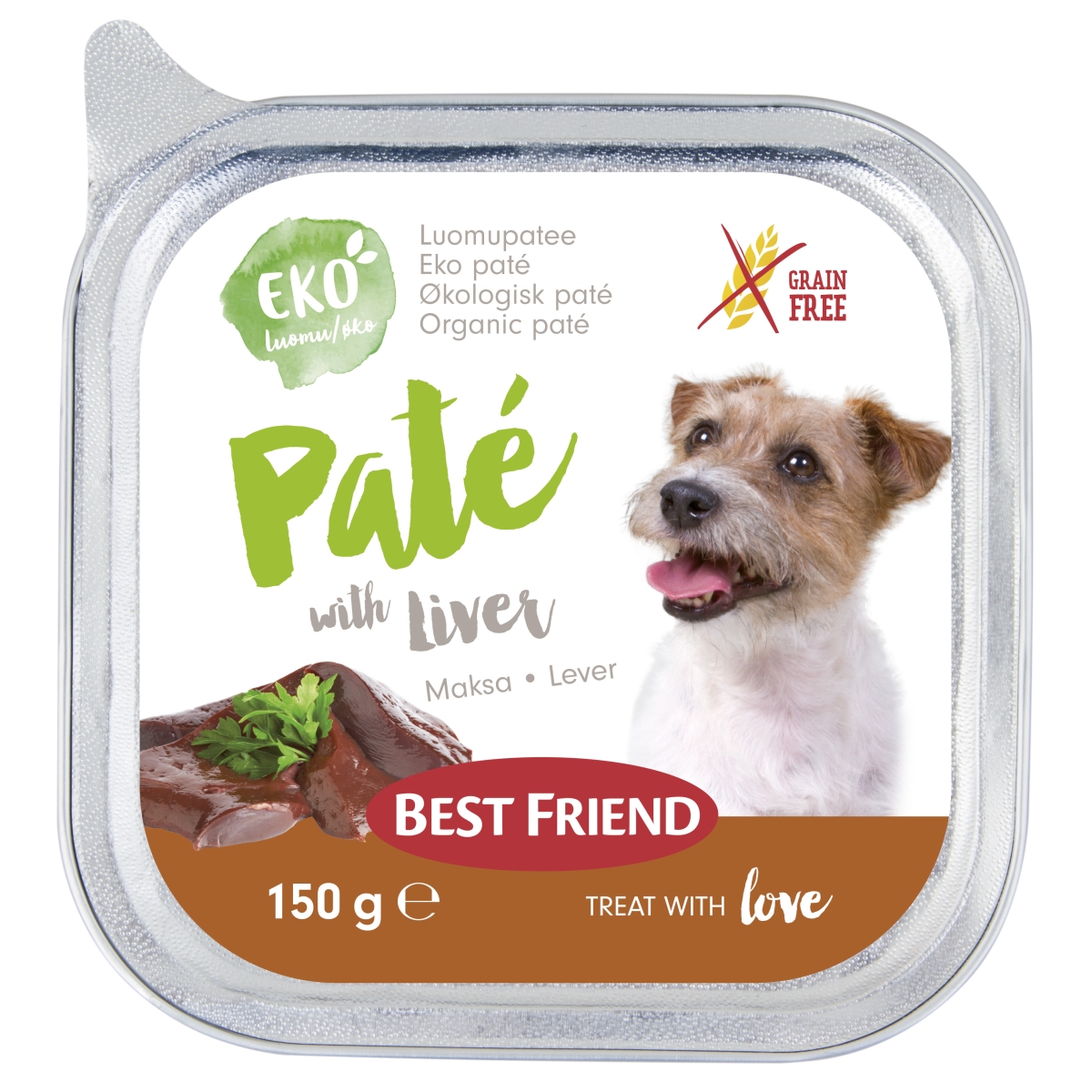 Best Friend teraviljavaba maksapasteet 150 g