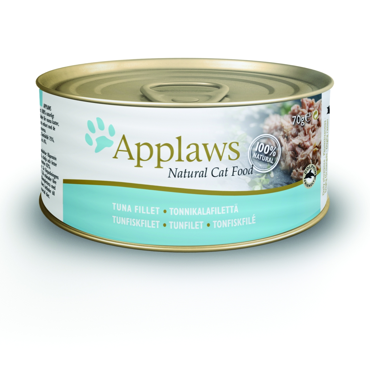 Applaws konserv kassidele, tuunikalaga, 70 g