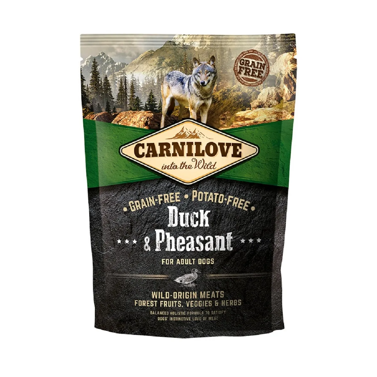 Carnilove koera kuivtoit, part/faasan, 1,5 kg - Tootepilt