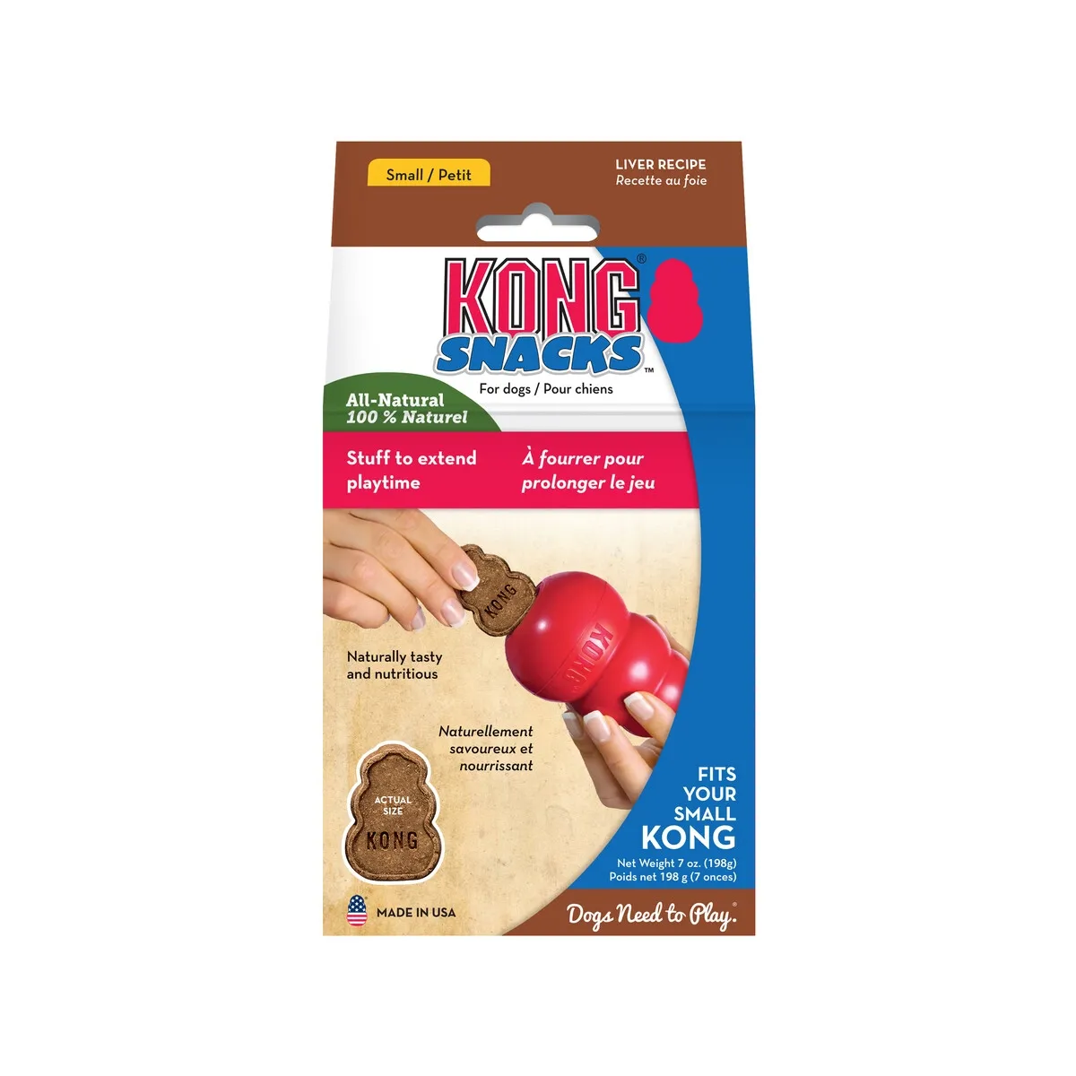 KONG Snacks koera maius maksaga, S - Tootepilt