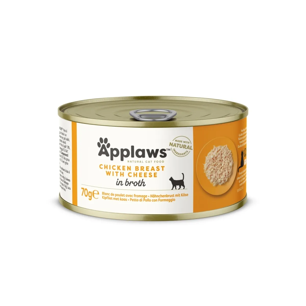 Applaws kassikonserv, kana/juust, 70 g - Tootepilt