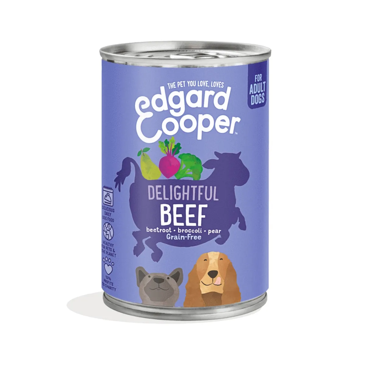 Edgard Cooper konserv koerale, loomalihaga 400 g - Tootepilt 1