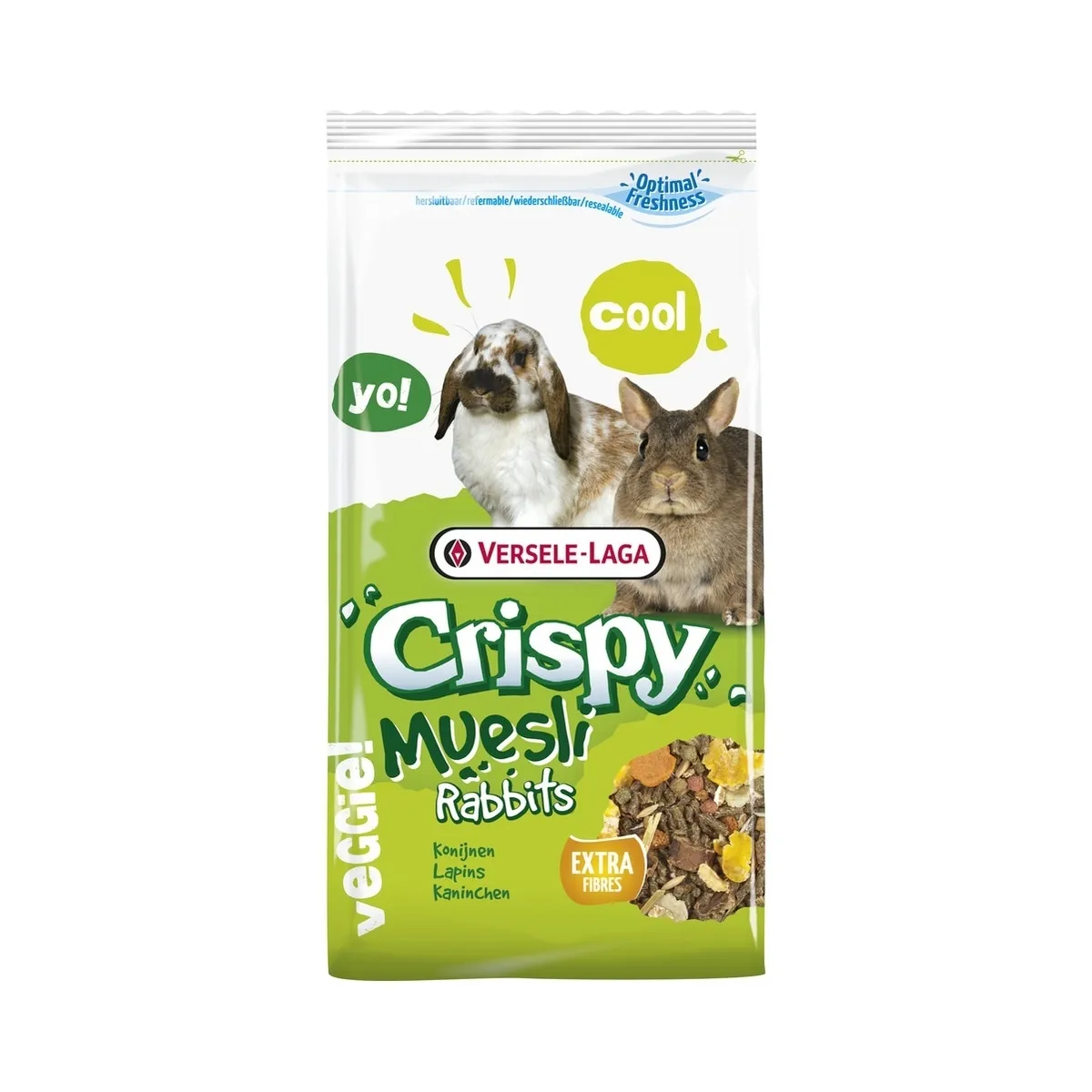 Versele-Laga Crispy Muesli küüliku täistoit 1 kg - Tootepilt