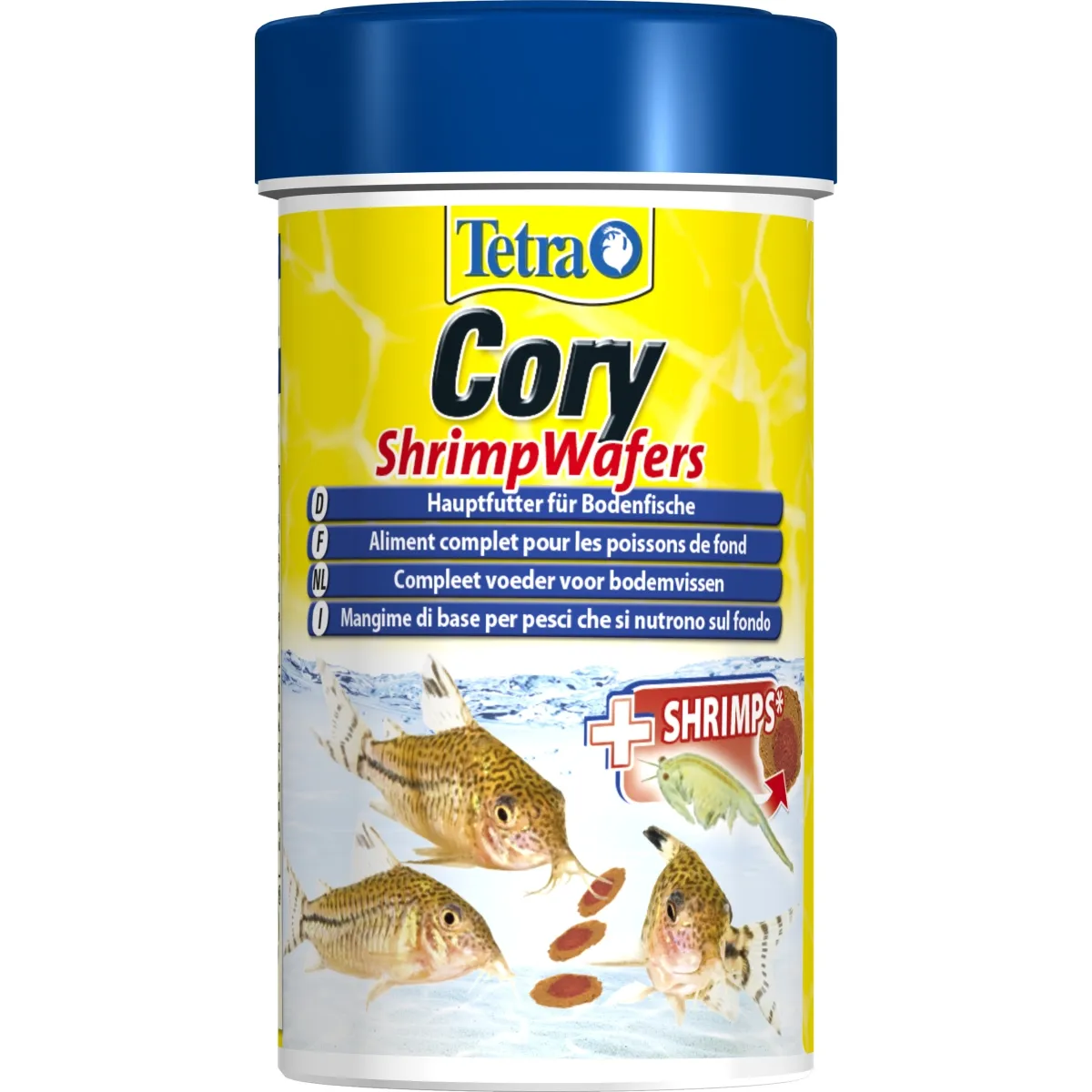 Tetra kalade täissööt Cory Shrimp vahvlid 100 ml - Tootepilt