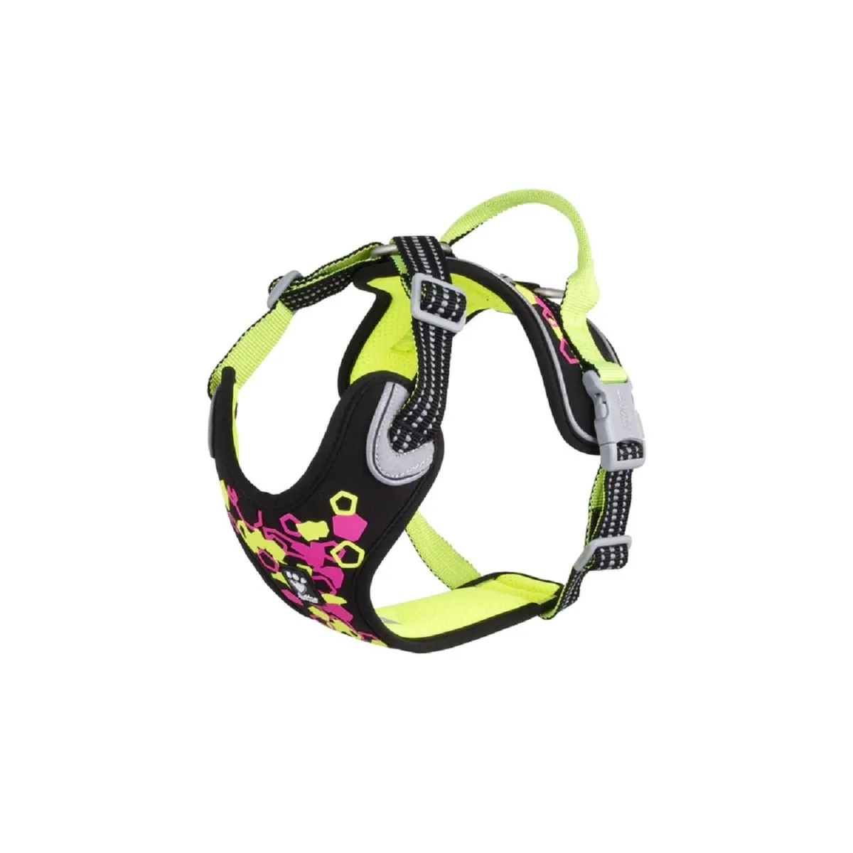 Hurtta Weekend Warrior traksid 60-80 cm, neoon - Tootepilt