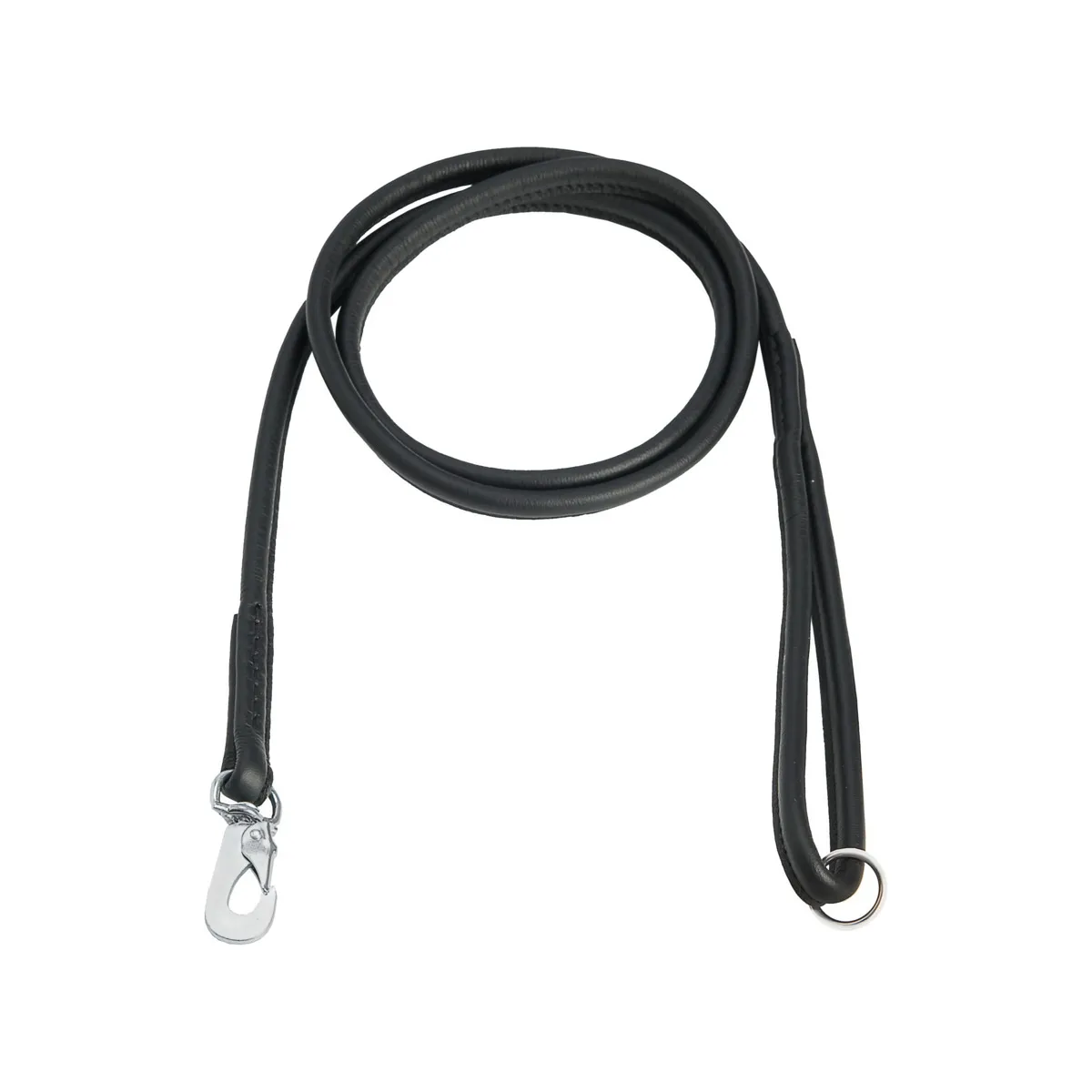 Feel nahast jalutusrihm Round, 6 mm x 180 cm, must - Tootepilt