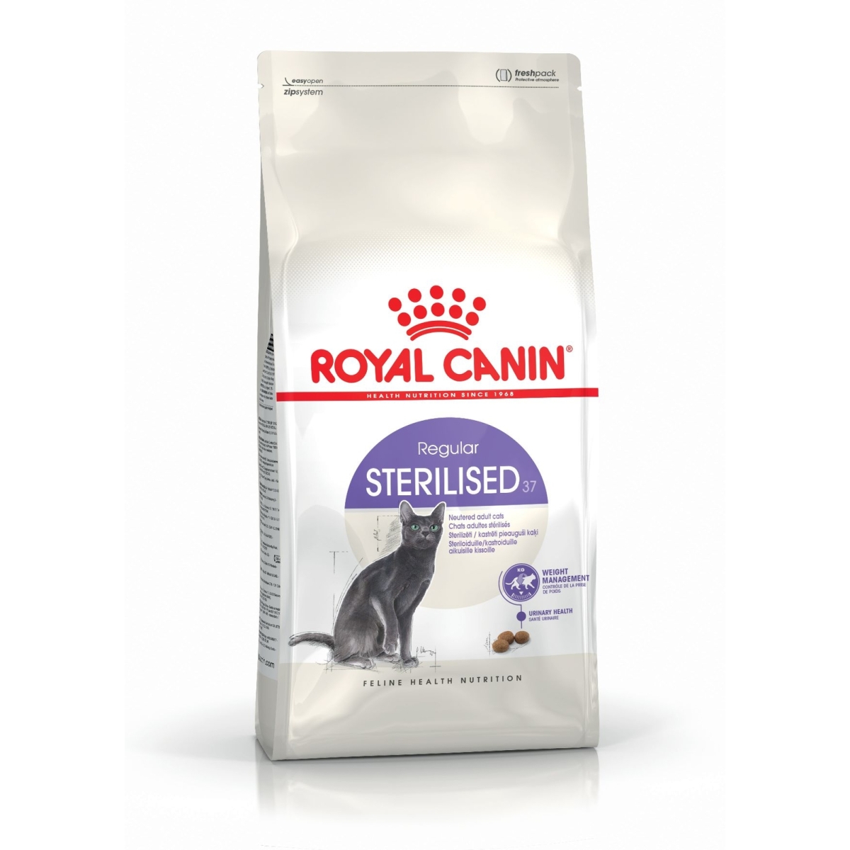 Royal Canin kassitoit steriliseeritud kassidele, 2 kg