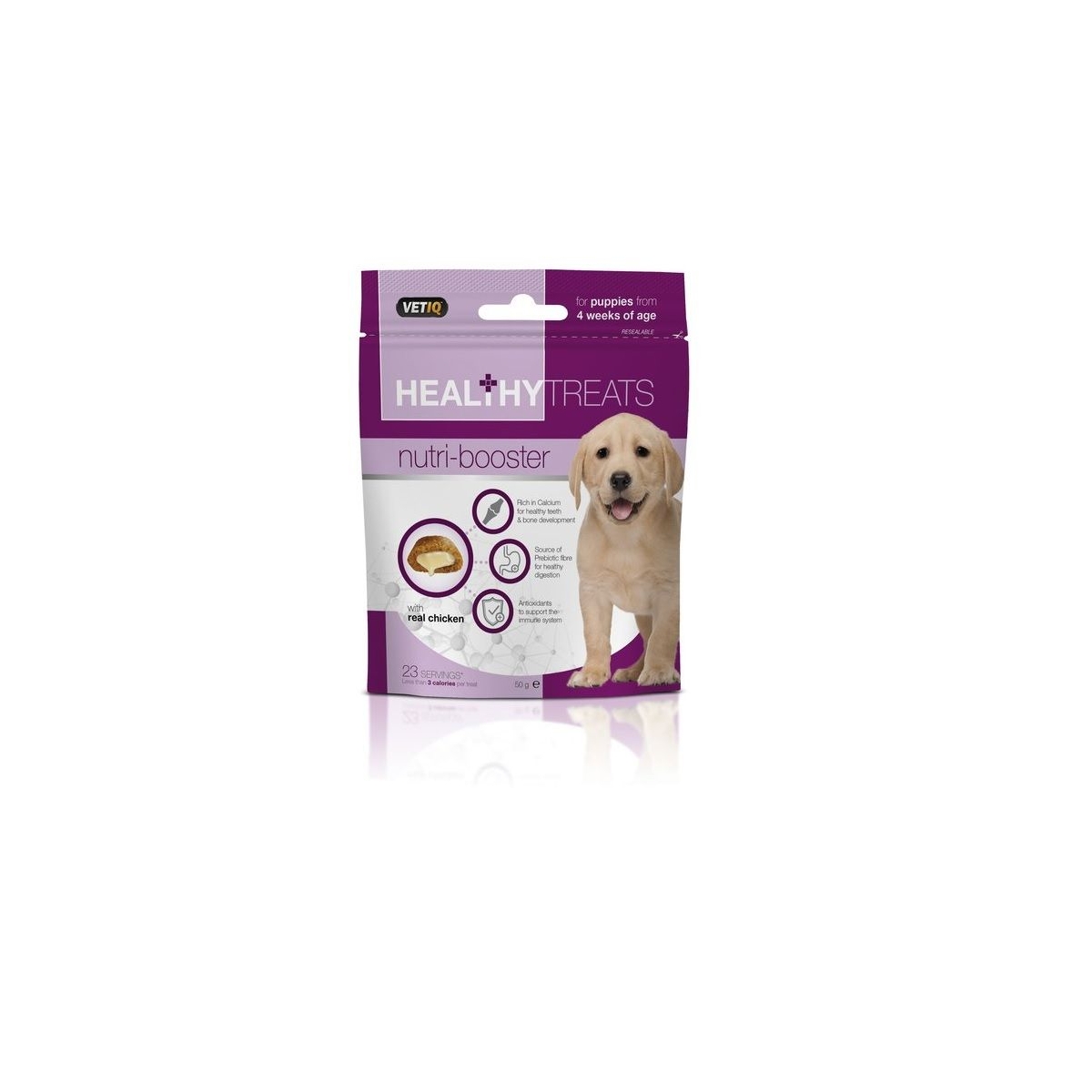 VETIQ Healthy Treats Nutri Booster maiused kutsikatele 50 g - Tootepilt