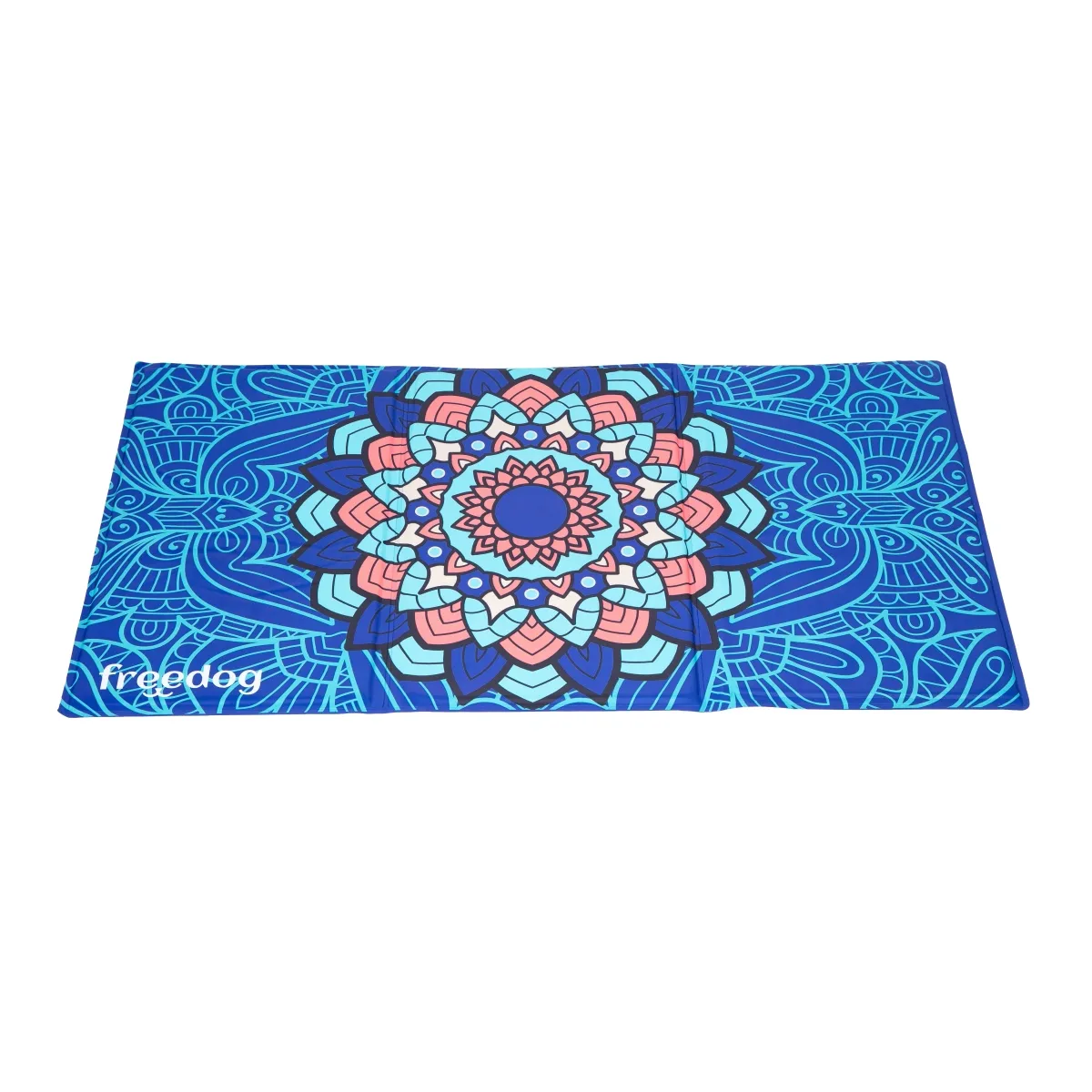 Freedog koera jahutusmatt Mandala 90 x 50 cm, sinine - Tootepilt