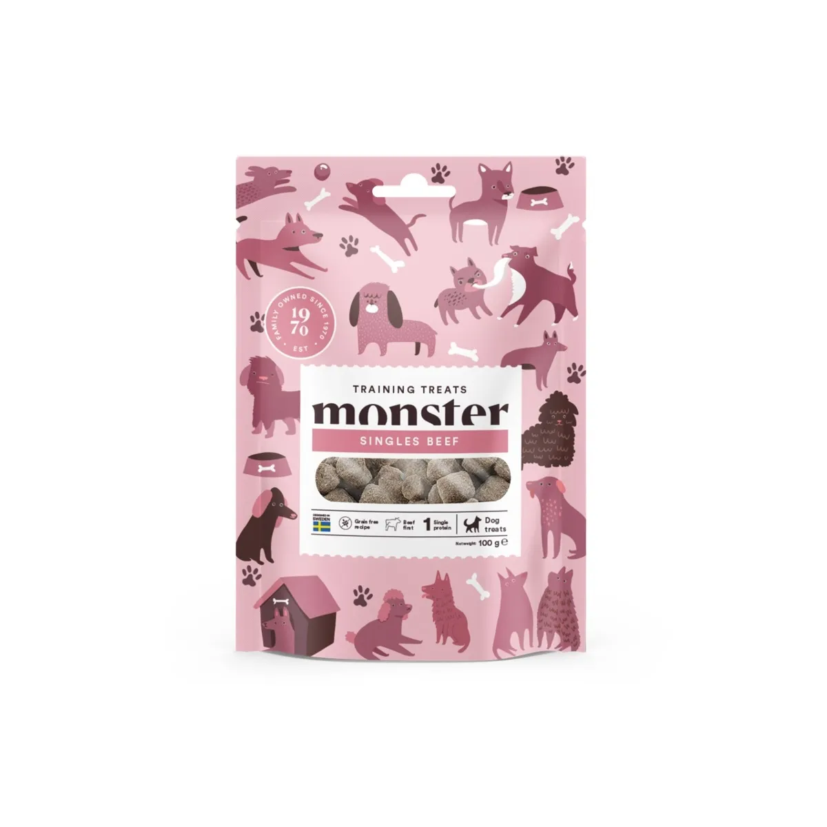 Monster Dog koera maius, veis, 100 g - Tootepilt