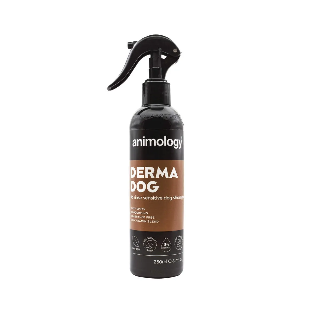 Animology kuivšampoon Derma Dog, 250 ml - Tootepilt
