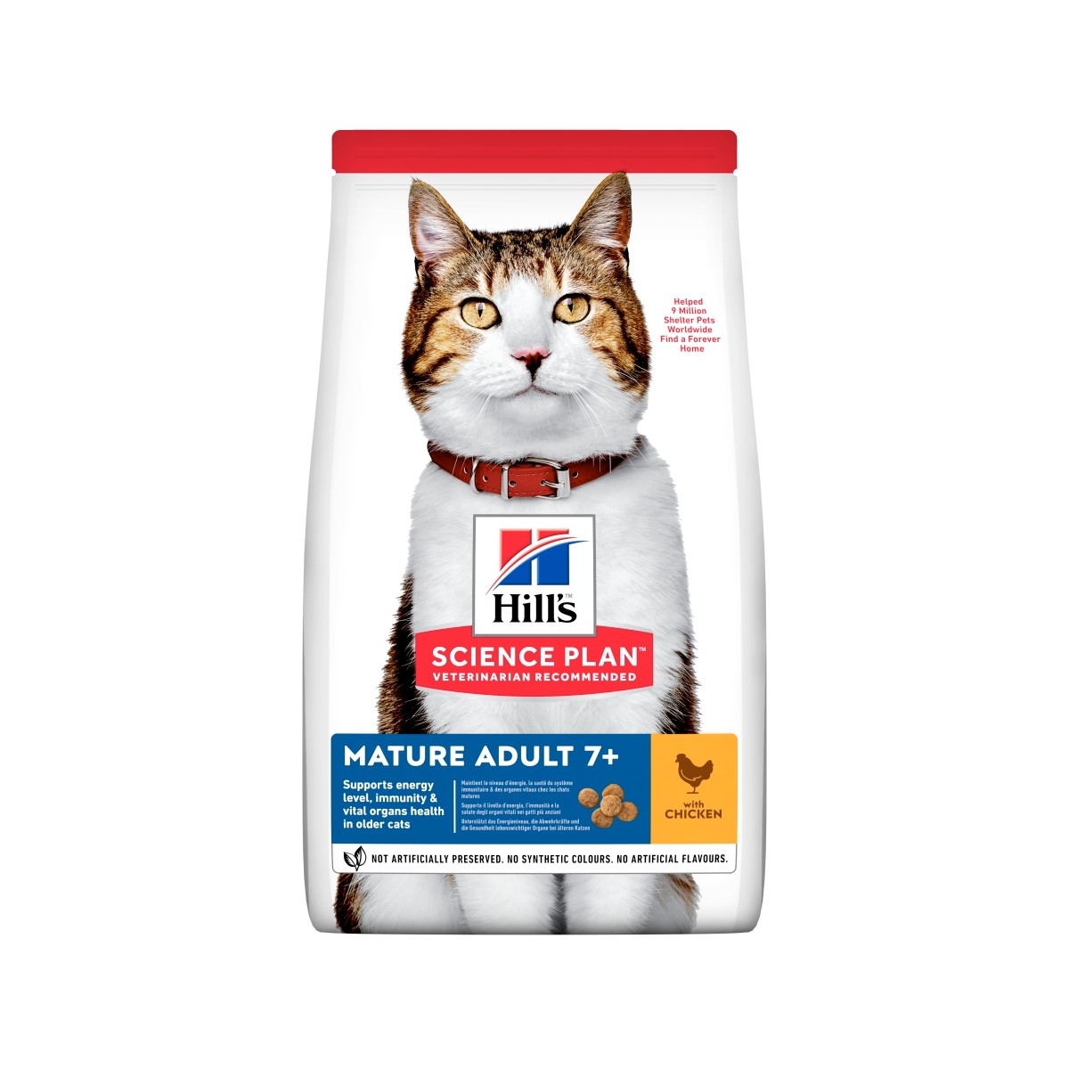 Hill's Science Plan Mature kassitoit kanaga 10kg - Tootepilt
