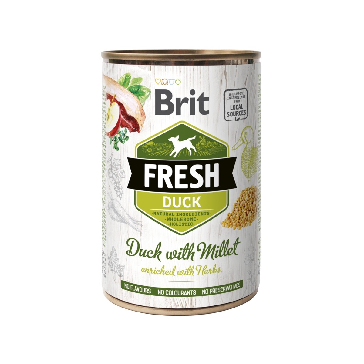 Brit Fresh koera konserv, part/hirss, 400 g - Tootepilt