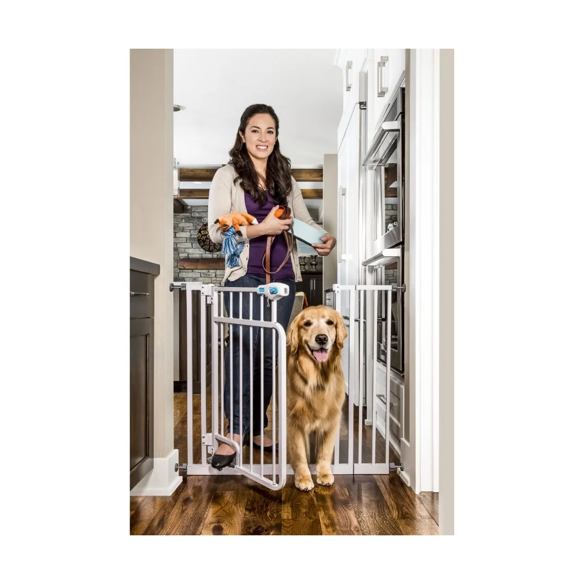Carlson Pet Products jalaga avatav turvapiire, 81 x 76-112 cm - Tootepilt