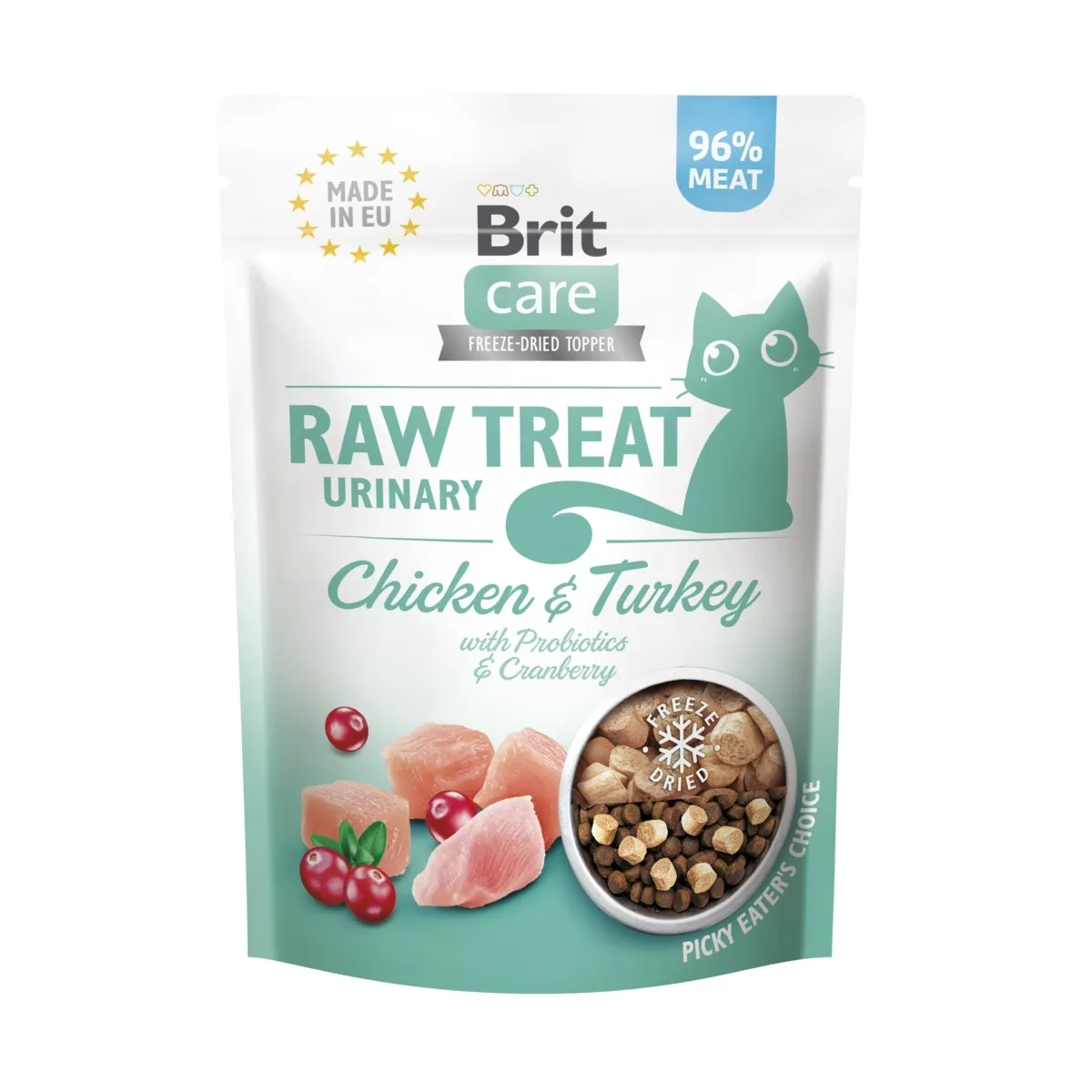 Brit Care Urinary külmkuivatatud maius kassile, kana/kalkun, 40 g - Tootepilt