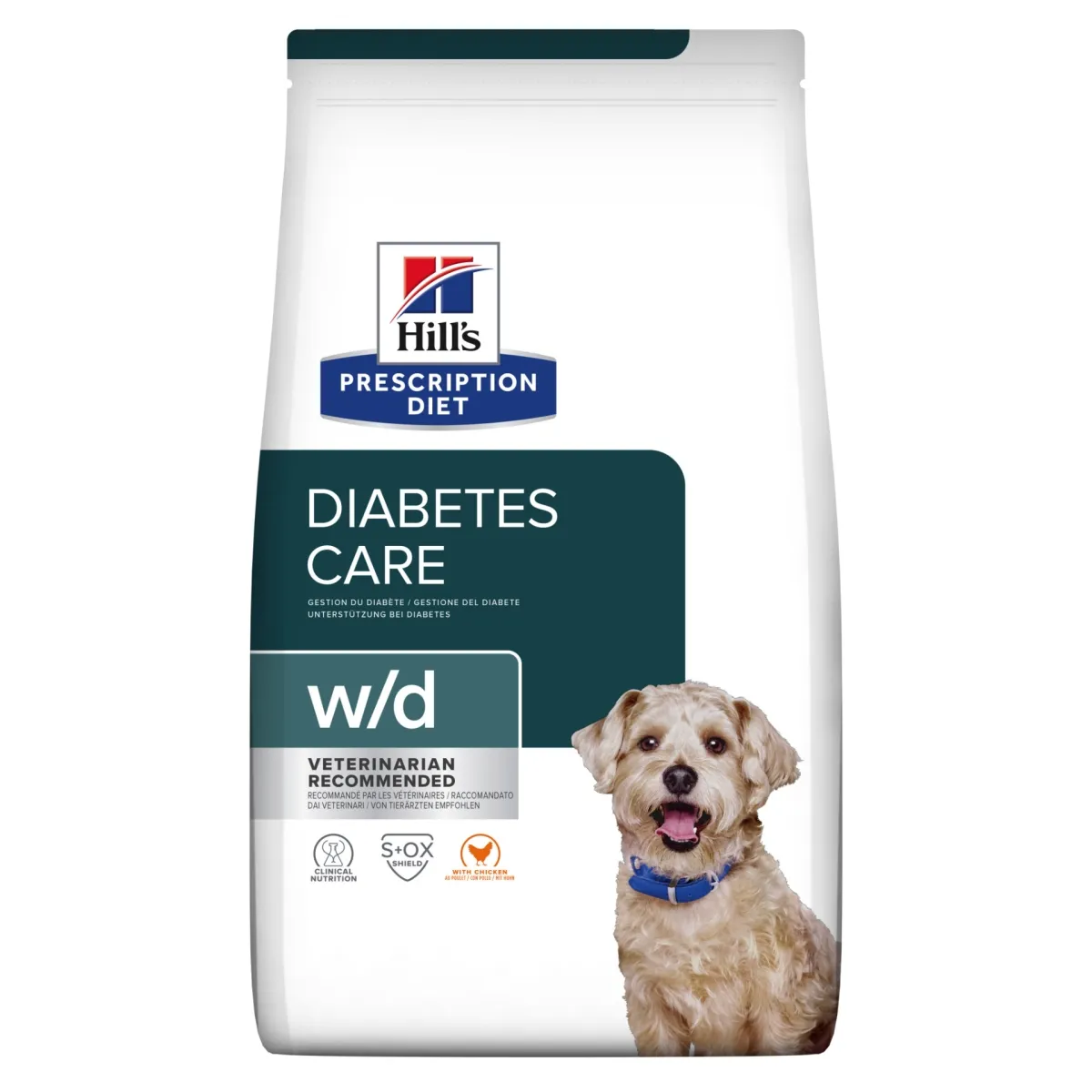 Hill's Prescription Diet w/d koeratoit kanaga 10kg - Tootepilt