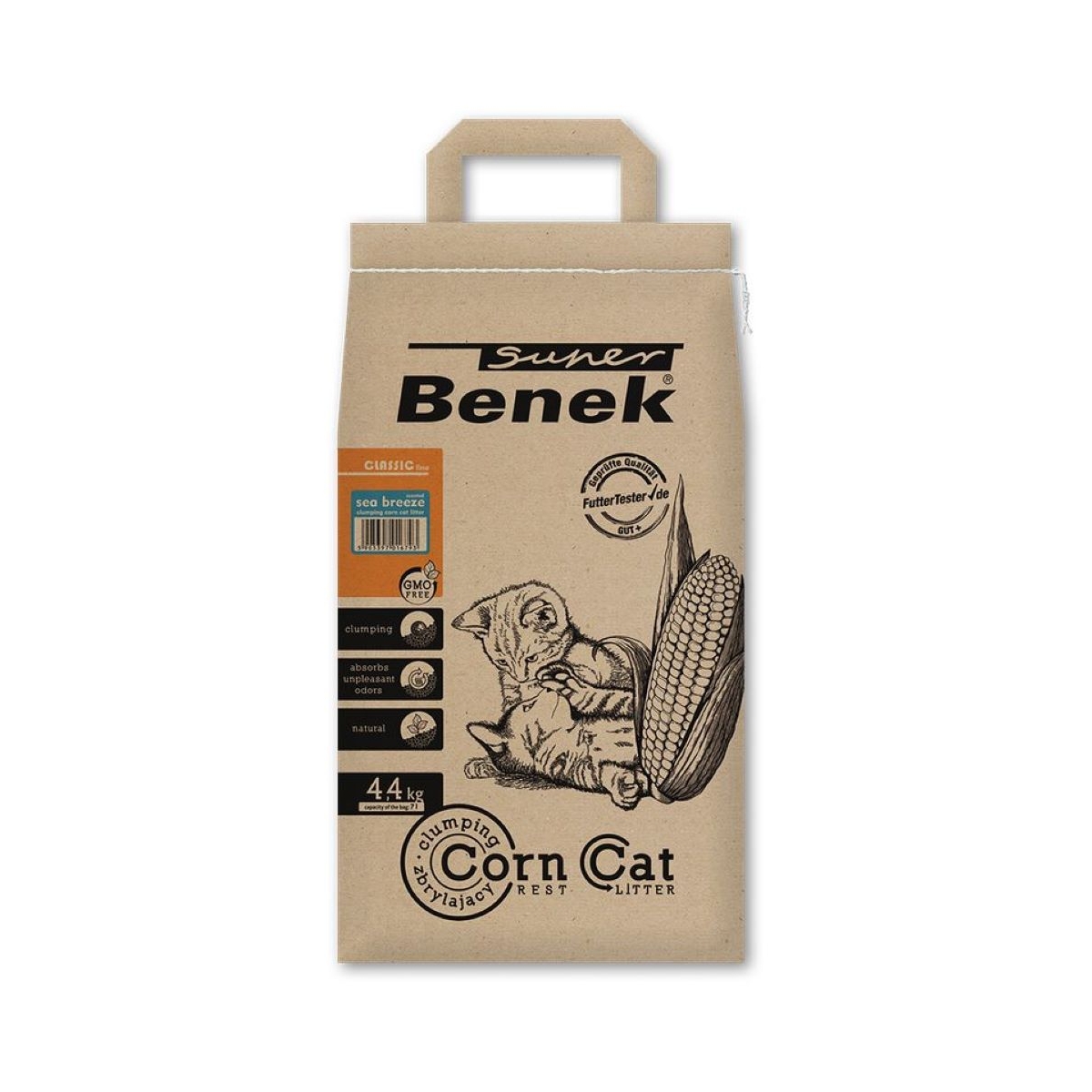 Certech Super Benek ookeanilõhnaline kassiliiv maisist 7l - Tootepilt