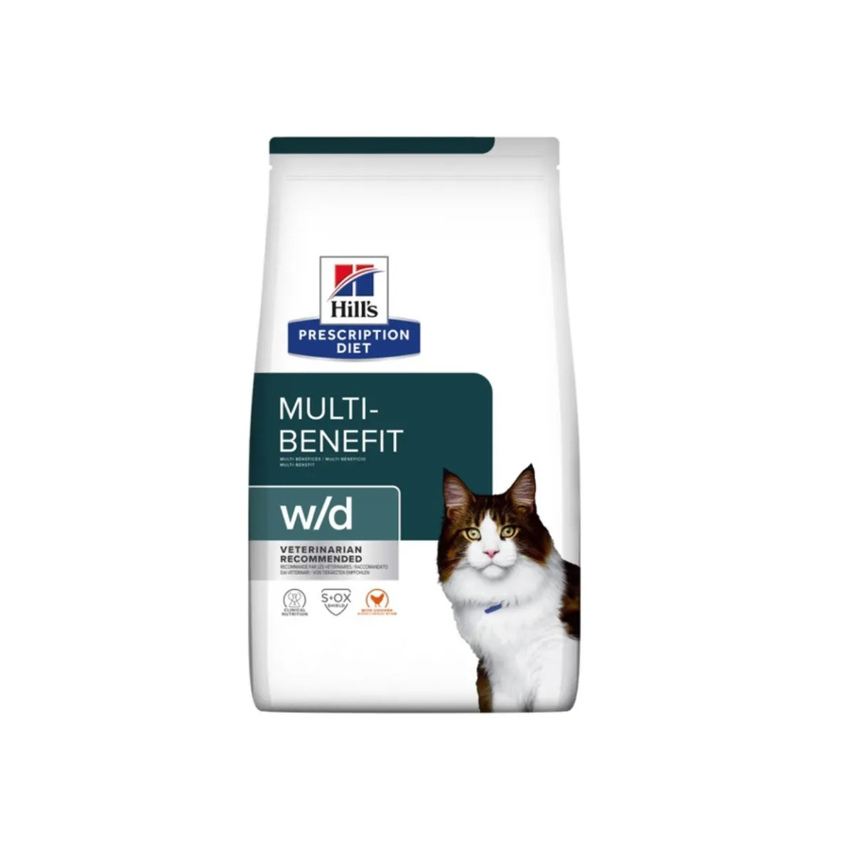 Hill's Prescription Diet w/d kassitoit kanaga 3kg - Tootepilt