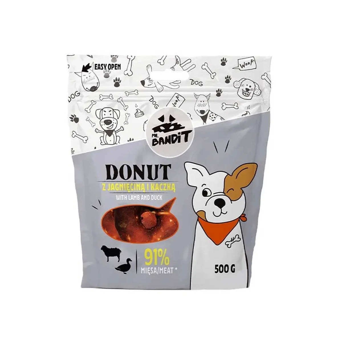 MR.BANDIT DONUT KOERA MAIUS LAMBALIHA JA PART 500G - Tootepilt