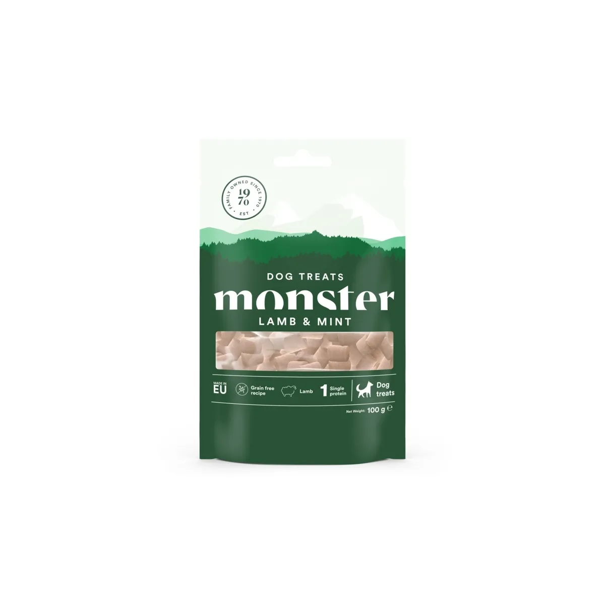Monster Dog koera maius, lammas, 100 g - Tootepilt