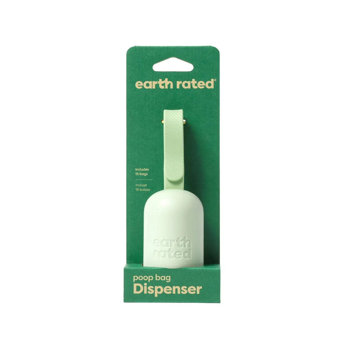 Earth Rated hügieenikotihoidja 15 kotiga, lõhnatud - Tootepilt 1