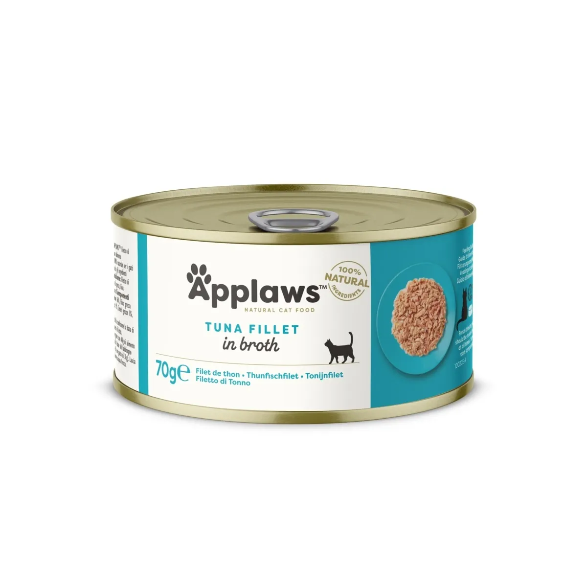 Applaws kassi konserv, tuunikala, 70 g - Tootepilt
