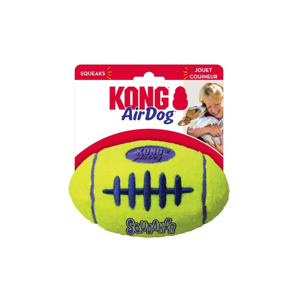 KONG AIRDOG Ameerika jalgpallikujuline mänguasi, L - Tootepilt