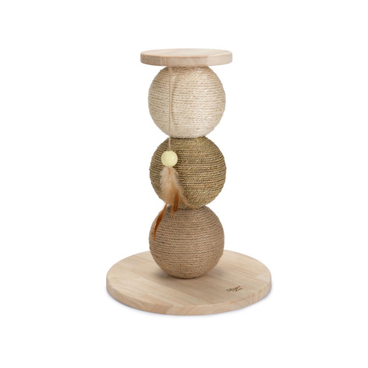 Beeztees design by Lotte kassi kraapimispost Globes 34x34x47,5 cm - Tootepilt 1