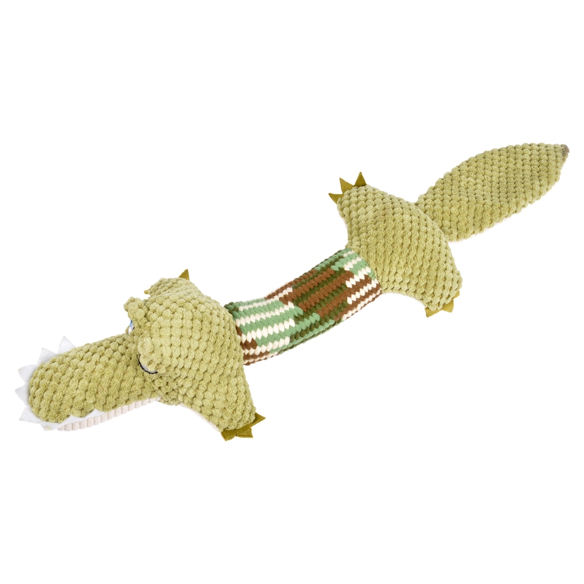 Love Story koera mänguasi, krokodill, 25 x 26 x 9 cm, khaki - Tootepilt