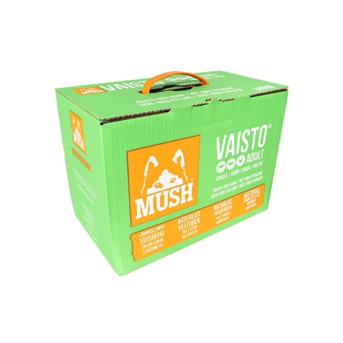 Mush Vaisto koera toortoit veis/siga/kana 10 kg - Tootepilt